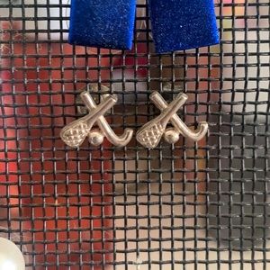 Lacrosse and Field Hockey Earring Studs